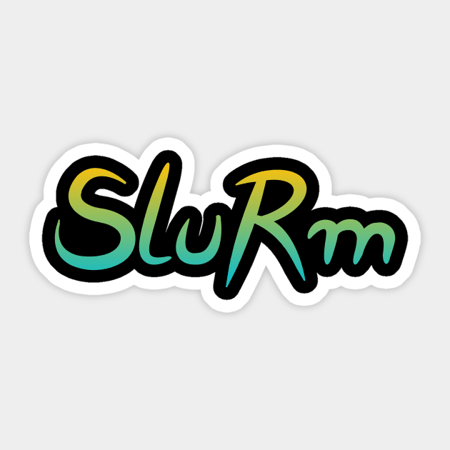 Slurm Sticker by Absign